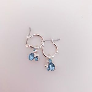 Mini Mouse Aquamarine Earingings